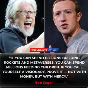 Bob Seger Stuns Billionaire Audience with Fiery Call for Compassion Over Greed cz