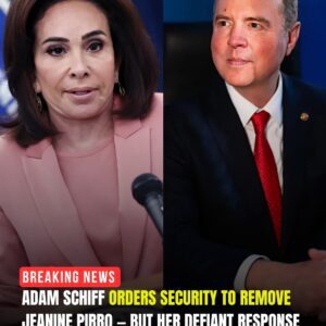 "THE LIBRARY EXPLODES!"""" — Adam Schiff Orders Security to EXTERMINATE Jeanine Pirro, But Jeanine Pirro's Next Move Sends the Room SH0CKED!