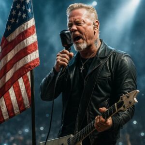 “FIGHT FOR IT” — JAMES HETFIELD SET AMERICA ON FIRE WITH FLAG, GUITAR, AND PURE POWER. ⚡🇺🇸 ws