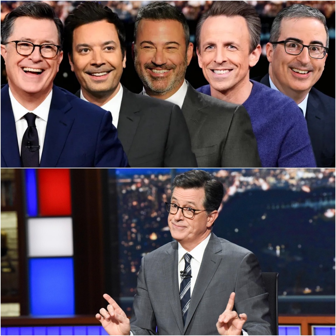 “THE NIGHT LATE-NIGHT TURNED ON ITS MASTERS” — Colbert, Fallon, Meyers & Oliver