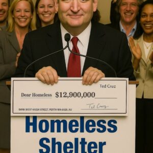 WASHINGTON, D.C. — TODAY: “THE MOST MEANINGFUL ACT OF HIS CAREER” — TED CRUZ DONATES $12.9 MILLION TO FIGHT HOMELESSNESS ACROSS AMERICA 🇺🇸❤️, 🎶allaп