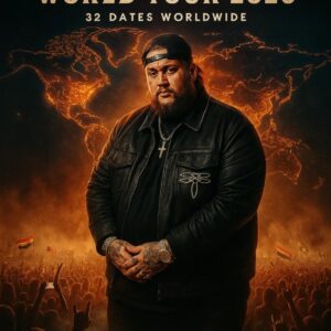 BREAKING NEWS: Jelly Roll World Tour 2026 Just Dropped — 35 Dates Across North America, Europe, and Australia!