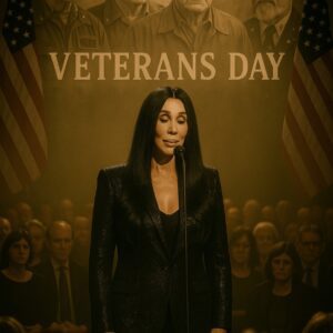 “FOR THE BRAVE” — CHER MOVES AMERICA TO TEARS ON VETERANS DAY 🇺🇸🎤 cz