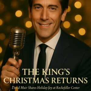 🎄 CHRISTMAS SURPRISE: David Muir’s Unexpected Holiday Debut Leaves Rockefeller Center Spellbound...