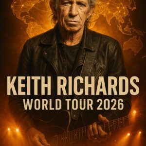 Keith Richards Ignites the Stage Again with the “Rebel Revival World Tour 2026” cz