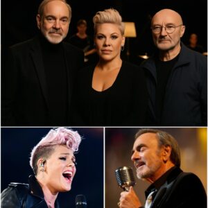 A Historic Night in Los Angeles: Neil Diamond, Phil Collins, and P!nk Unite on Stage After Four Decades nn