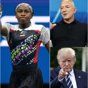 TENNIS EARTHQUAKE: Coco Gauff, America’s rising tennis icon, has announced she will end all business partnerships with Amazon, accusing Jeff Bezos of maintaining “dangerous ties” with T.r.u.m.p. Within hours, her post titled