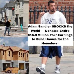 ❗️ Adam Sandler STUNS the World — Donates ENTIRE $14.9 Million Tour Earnings to Build Homes for the Homeless! 🚨