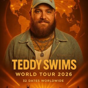 Teddy Swims Ignites the World: “Rebel Revival Tour 2026” Set to Redefine Soul, Rock, and Redemption 🔥🎤 nn