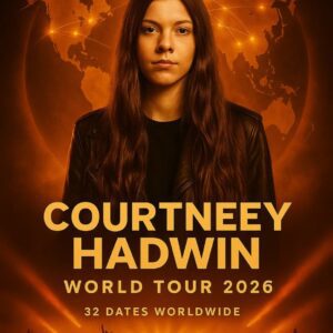 Courtney Hadwin Ignites the Stage with “Rebel Revival World Tour 2026”: The Rock Revolution Is Back nn