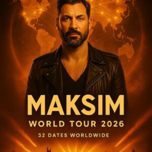 Maksim Chmerkovskiy Returns with “Rebel Revival World Tour 2026”: The King of Ballroom Is Back — and Bolder Than Ever nn