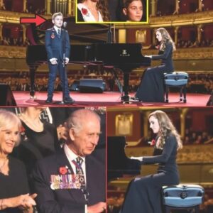 👑 OMG! Princess Catherine & Prince George Just Stole the Show at the Festival of Remembrance — Their Emotional Duet Left the Royals in TEARS! Kx