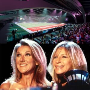 The All-American Halftime Show: Barbra Streisand and Céline Dion Unite in Patriotic Spectacle of Grace and Glory. emgao