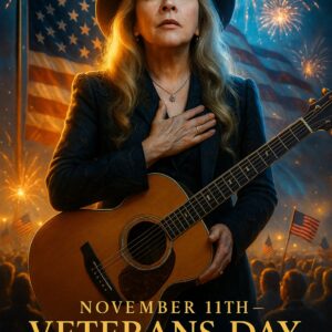 Stevie Nicks to Headline Unforgettable Veterans Day Super Bowl Tribute: A Night of Music, Memory, and American Pridecz