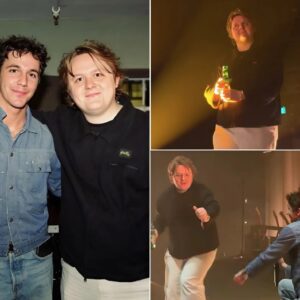 Lewis Capaldi Crashes Role Model’s London Show as ‘Sally,’ Dancing Like a Drunk Auntie with a Beer in Hand - Video Goes Viral and Fans Call Him a "National Treasure" emgao
