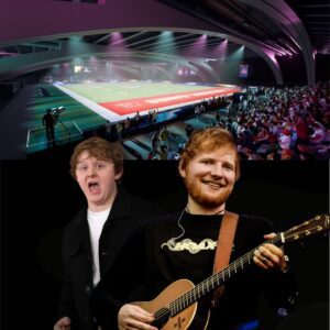 The All-American Halftime Show: Lewis Capaldi and Ed Sheeran's Patriotic Pairing Promises Unity and Heart. emgao