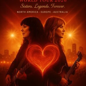 🚨 BREAKING NEWS: Ann & Nancy Wilson World Tour 2026 Just Dropped — 35 Dates Across North America, Europe, and Australia! - voGDs1tg