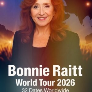 🚨 BREAKING: Bonnie Raitt Announces 2026 World Tour — 35 Unforgettable Nights Across the Globe!. Kxiri
