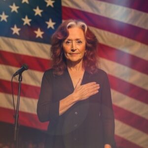No one expected her to sing — but Bonnie Raitt’s rendition of the American National Anthem left the entire arena in tears.
