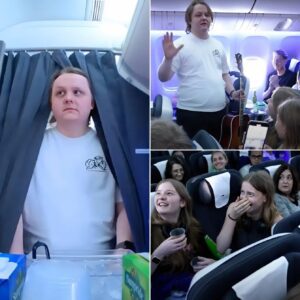 Lewis Capaldi Shocks Passengers With Sudden Appearance on Plane, Serenades Everyone With a Surprise Song and Jokes “Sorry for Disturbing Your Flight… I’m Ed Sheeran” convocuaJK