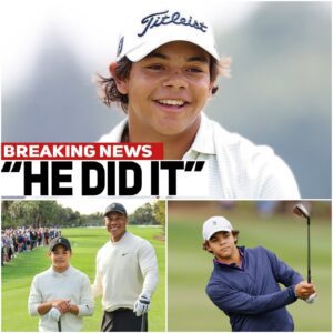 ⛳ PURE MAGIC! Charlie Woods Delivers a Shot the Golf World Will Never Forget 🌟 - SUN