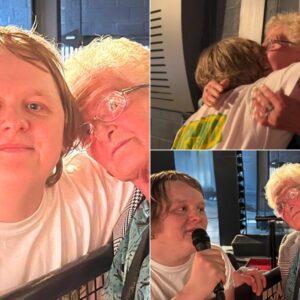 Tears, Laughter, and an 80th Birthday Wish — Lewis Capaldi Melts Hearts After Leaping Off Stage to Embrace a Disabled Gran Who Said She’d “Adopt Him” begau