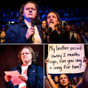 Lewis Capaldi Stops the Show in Dublin to Honor Fan’s Late Brother — An Emotional ‘Bruises’ Performance That Left the Arena in Tears! begau