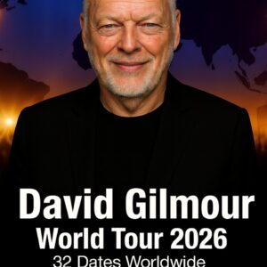 TDAVID GILMOUR WORLD TOUR 2026 — THE LEGEND RETURNS a1