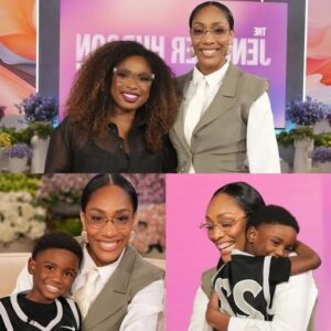 🎤 Backstage at The Jennifer Hudson Show, in a quiet pocket of shadows where the cameras couldn’t reach, Jennifer Hudson stood completely still. Krixi