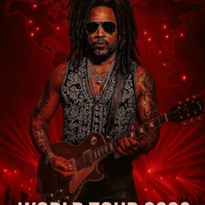 Lenny Kravitz Announces Monumental 2026 World Tour: 35 Shows Across North America, Europe, and Australia