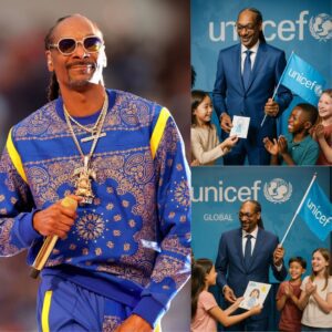 Snoop Dogg officially became a UNICEF Global Ambassador – Donating millions of dollars to help poor children after a young patient's sharing made all his fans' hearts skip a beat...
