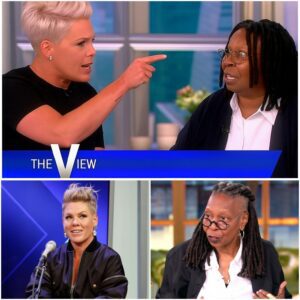 🎙️ “CUT HER MIC!” — Chaos Erupts on The View After Explosive Clash Between Whoopi Goldberg and P!nk nn