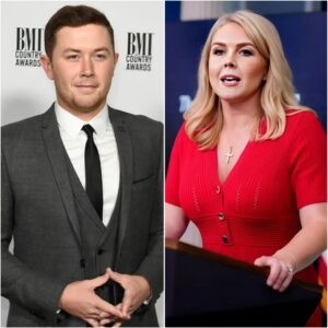 “SIT DOWN AND SHUT UP” — Karoline Leavitt’s Tweet Against Scotty McCreery Backfires Spectacularly on Live TV...