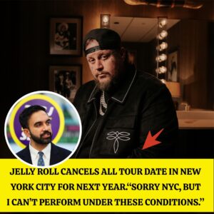 JELLY ROLL CANCELS ALL NEW YORK TOUR DATES — FANS LEFT IN SHOCK