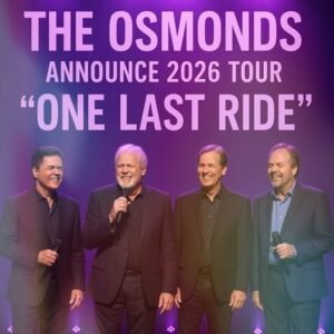 🎤 THE OSMONDS’ “ONE LAST RIDE” TOUR ANNOUNCED FOR 2026 — A HEARTFELT FAREWELL TO FANS WORLDWIDE 🌟 Thỏ nè