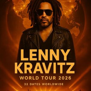 Lenny Kravitz Ignites 2026 with “Freedom Flame World Tour”: 32 Global Dates, Explosive Energy, and Rumors of Surprise Guest Appearances - dungbui
