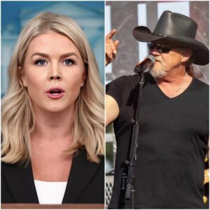 “You Need to Be Silent!” — Karoline Leavitt’s Tweet Against Trace Adkins Backfires Spectacularly on Live TV cz