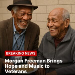 Heartwarming: Morgan Freeman Brings Hope and Music to Veterans - ws