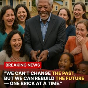 BREAKING: Morgan Freeman Builds “The Village of Hope” for Women and Children in Need. ws