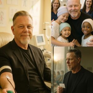 The Quiet Hero: James Hetfield’s Hidden Acts of Kindness Revealed Through a Hospital Letter That Brought the World to Tears. ws
