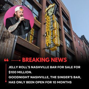 JELLY ROLL DECEMBER SHOCKER: Goodnight Nashville Bar Hits the Market — Fans Stunned by $100 Million Price Tag!