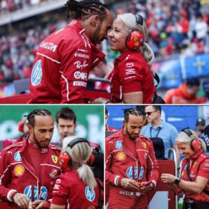 Lewis Hamilton has sparked a wave of excitement across the F1 world after expressing how emotional he felt seeing Angela Cullen by his side at Ferrari...