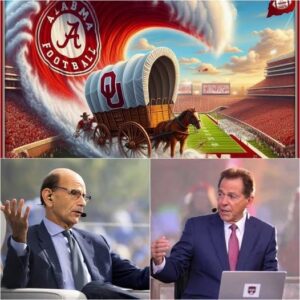 Studio Firestorm: Nick Saban and Paul Finebaum’s Heated Clash Stuns ESPN Viewers Ahead of Alabama–Oklahoma Showdown