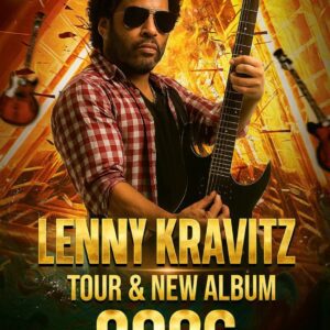 Lenny Kravitz Announces His Final World Tour for 2026, Marking the End of a Rock-and-Roll Era