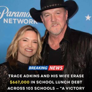 Trace Adkins and Wife Erase $667,000 in School Lunch Debt Across 103 Schools — “A Victory Greater Than Any Award” cz