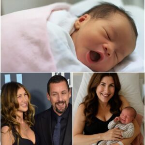 Adam Sandler and his wife just sent the internet into a frenzy with a stunning announcement — they’ve welcomed a beautiful new baby into their family! 👶💥