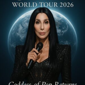 Cher Returns to the Global Stage: “Moonlit Heights World Tour 2026” Promises a Dazzling, Once-in-a-Generation Spectacle cz