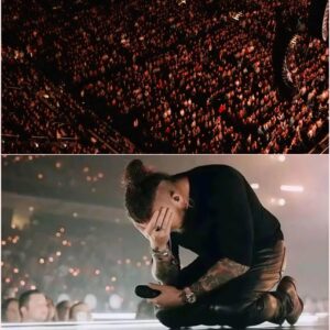 HE COULDN’T FINISH HIS SONG - SO 40,000 VOICES DID IT FOR HIM.