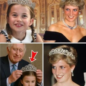 “THE LEGACY LIVES ON” — Princess Charlotte Inherits Princess Diana’s Iconic Tiara in a Royal Twist That’s Stirring the Palace.