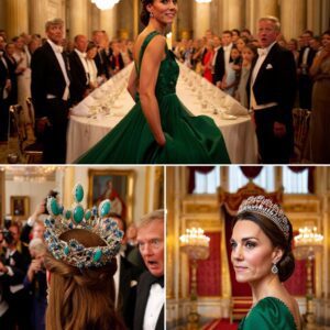 In the shimmering halls of Buckingham Palace — where every jewel carries history and every tradition speaks in silence